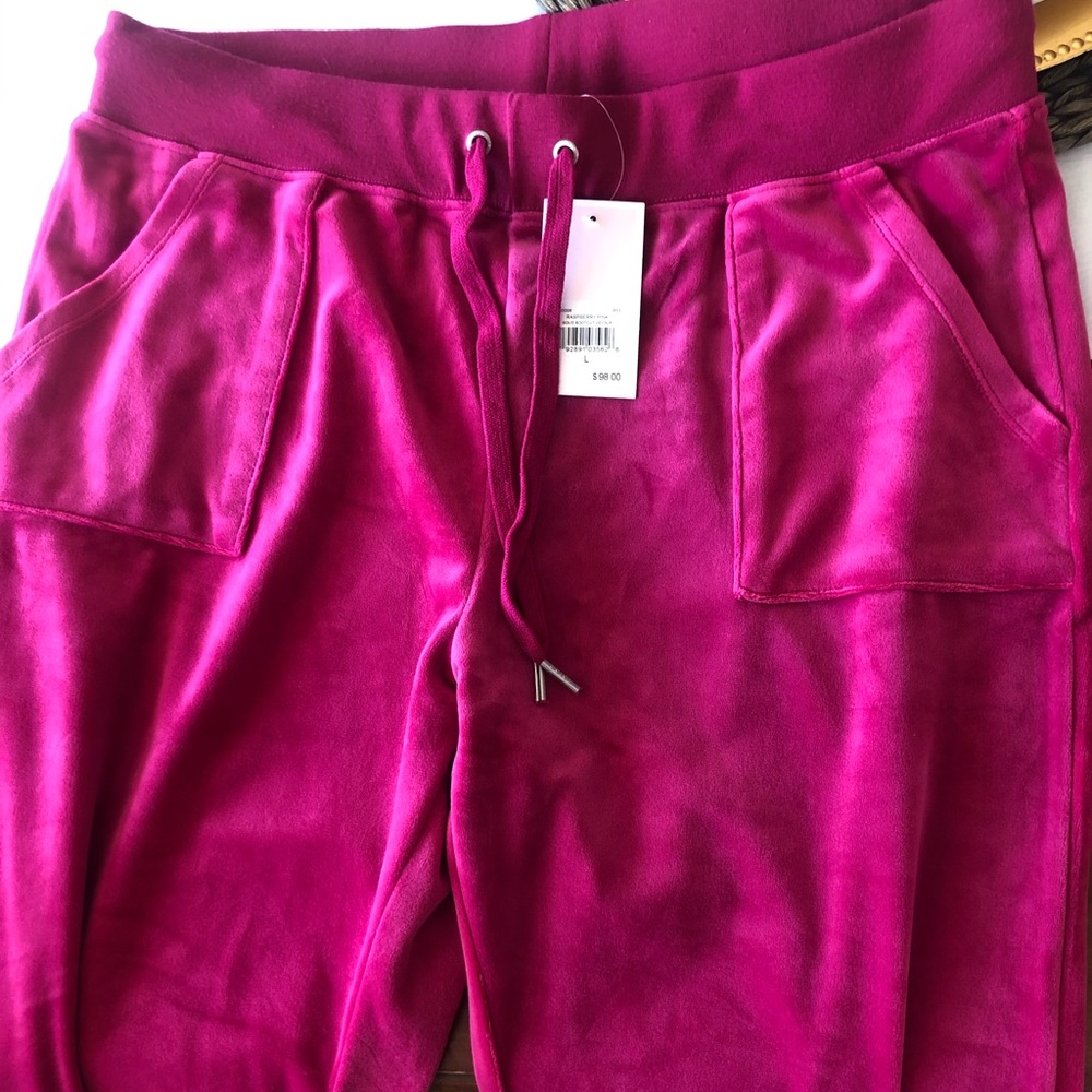 nNew Juicy couture velour track pants